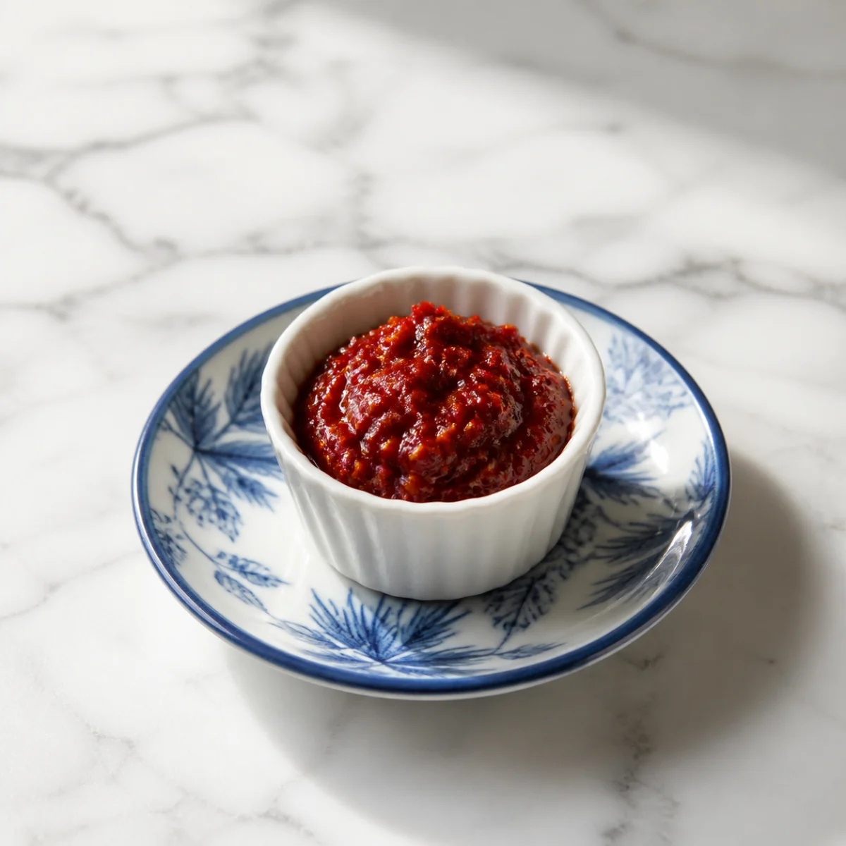 Homemade chili sambal